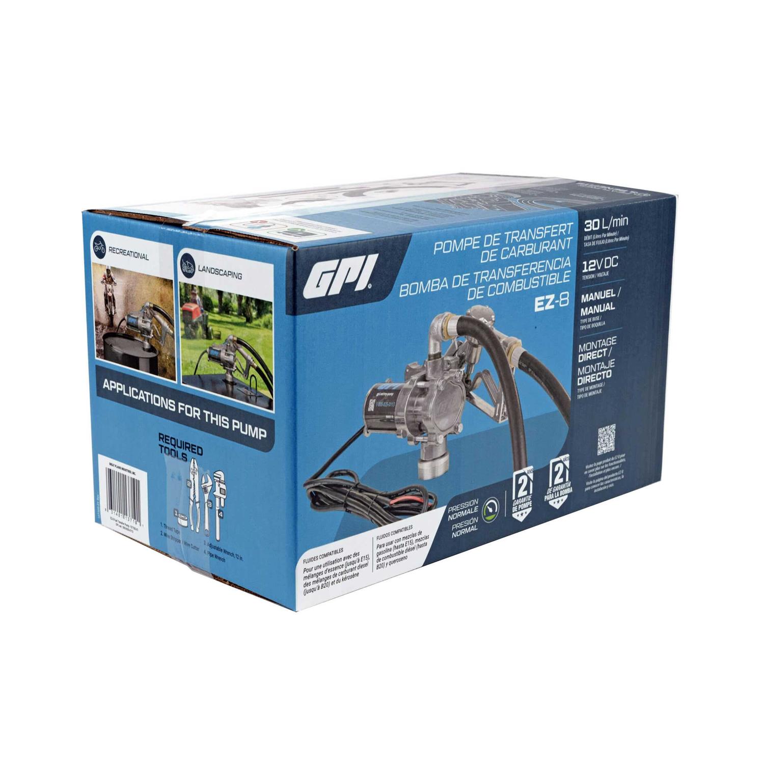 GPI Dual Flo Hand Pump - Inhomebuy