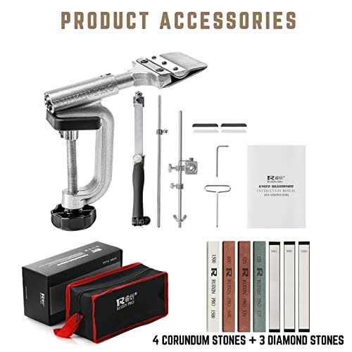 MOVIRON RUIXIN PRO RX-008 Professional Knife Sharpener Whetstones - Inhomebuy