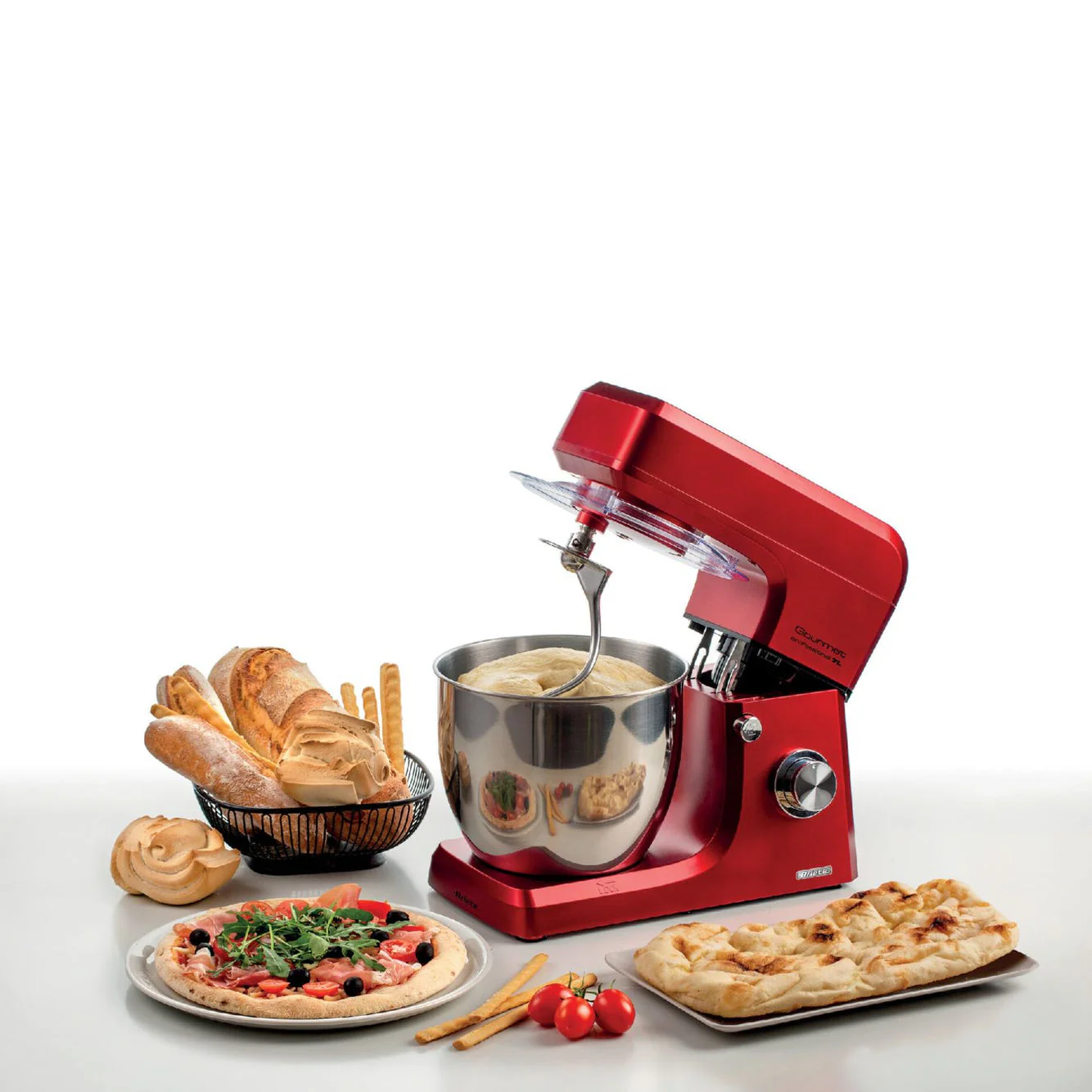 Stand Mixer 7L, 2100/W Red - Inhomebuy