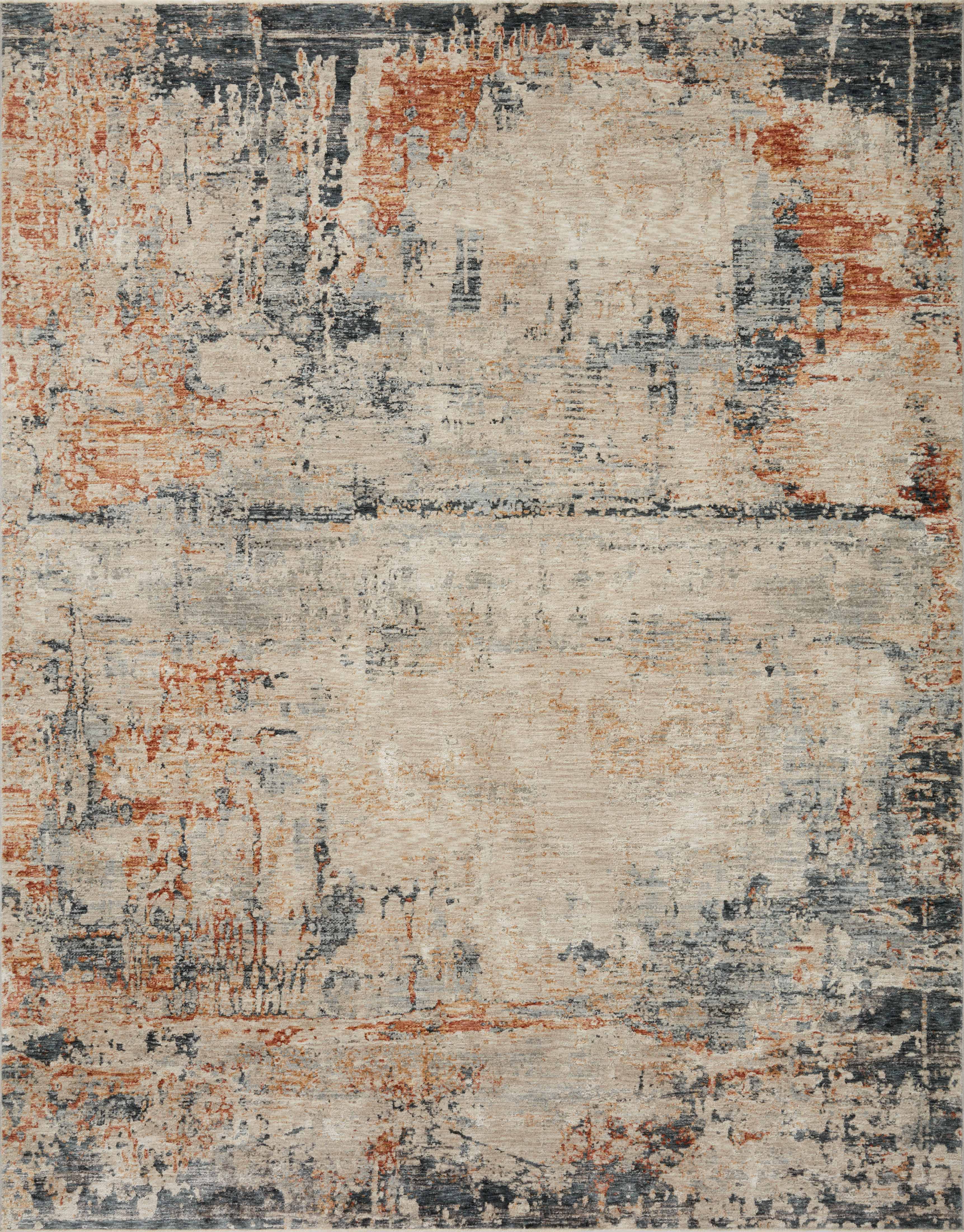 Loloi Rugs Axel Collection Rug in Stone, Multi - 7'10