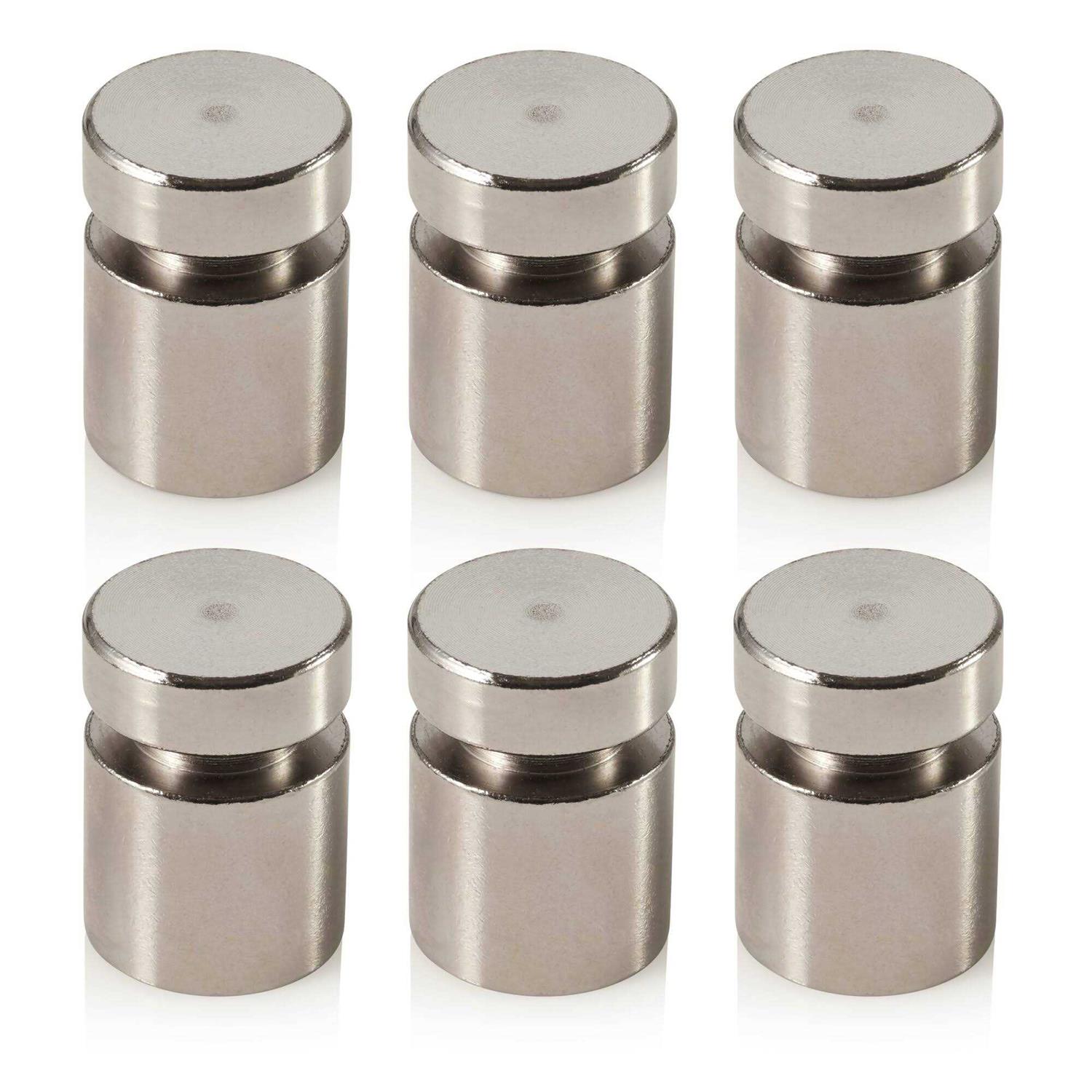 Quartet Set Glass Board Mounting Hardware Polished - Inhomebuy