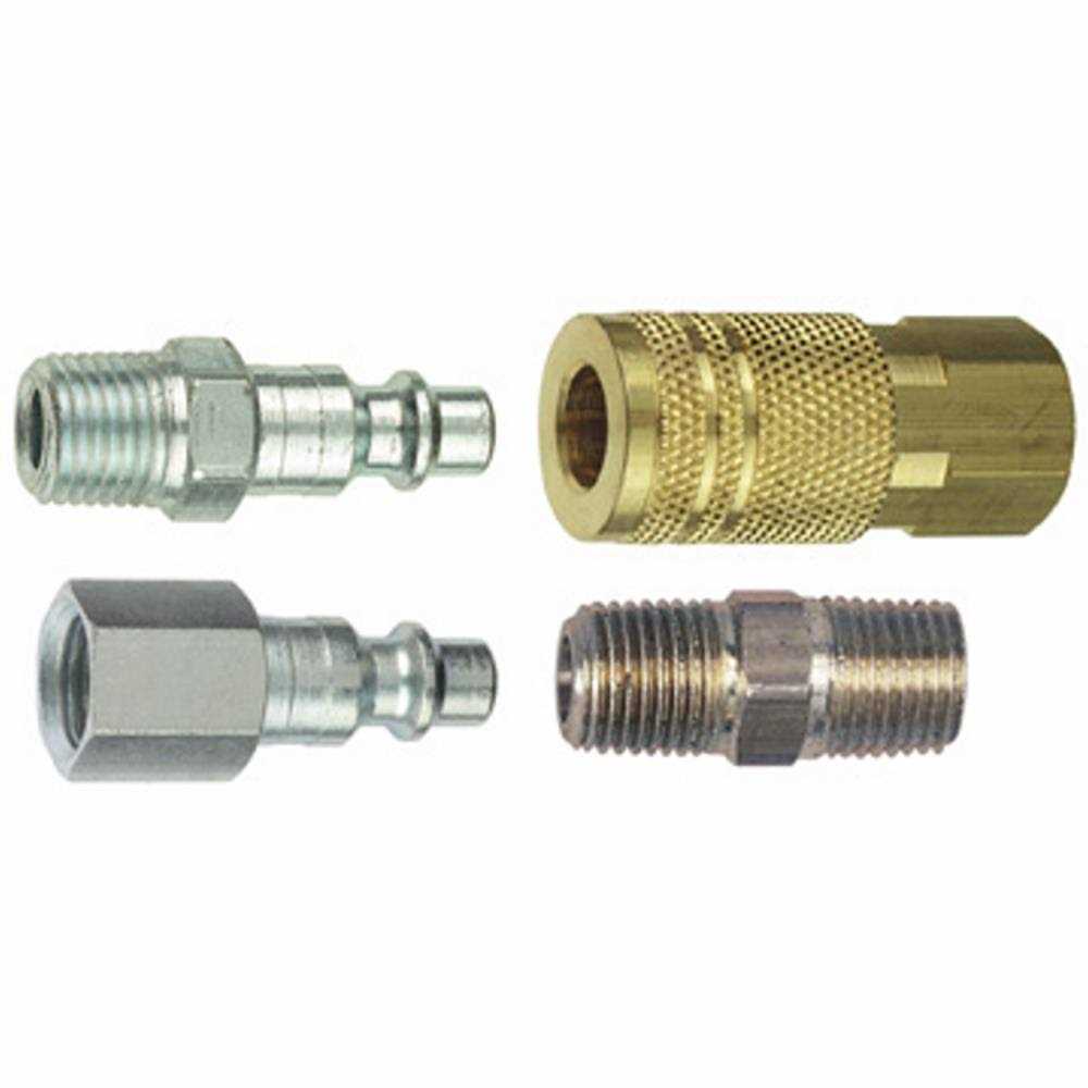 Tru-Flate 1/4 Coupler & Plug Set 13-201 - Inhomebuy