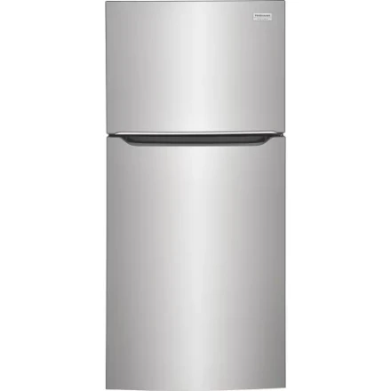 FRIGIDAIRE GALLERY 30 IN. 20.0 CU. FT. STAINLESS STEEL TOP FREEZER REFRIGERATOR - FGHT2055VF - Inhomebuy