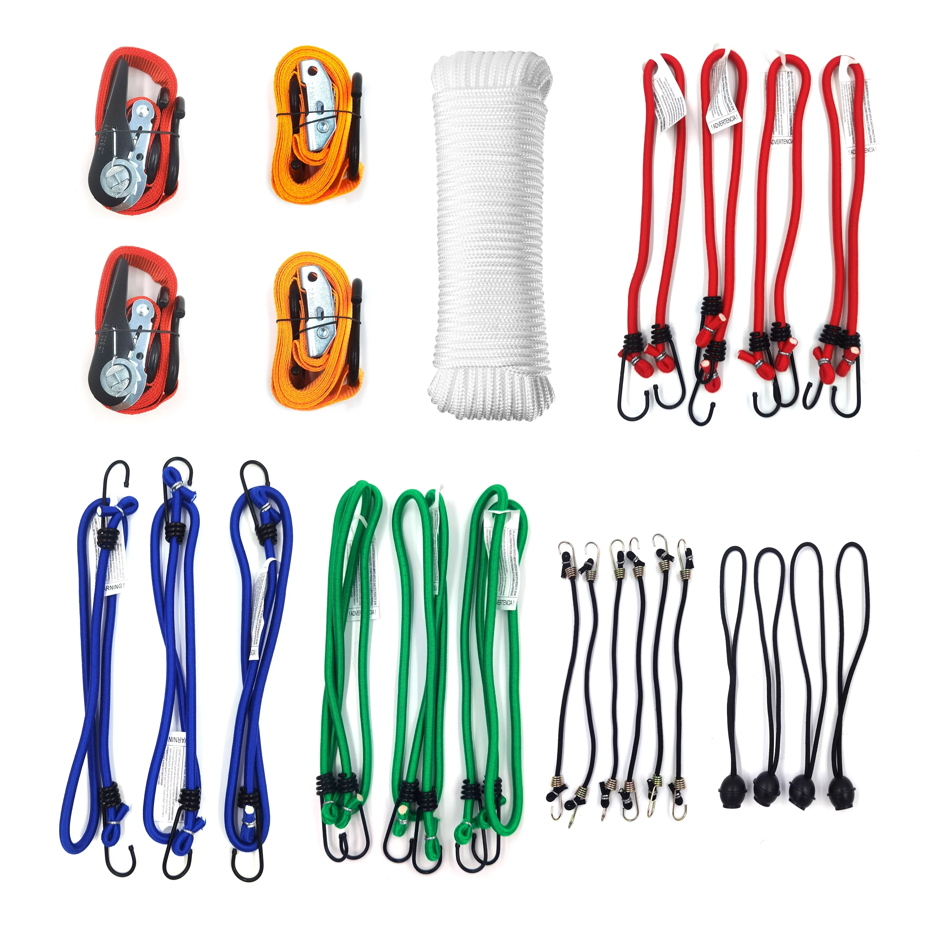 Hyper Tough 25 Pc Tie Down Kit - Inhomebuy