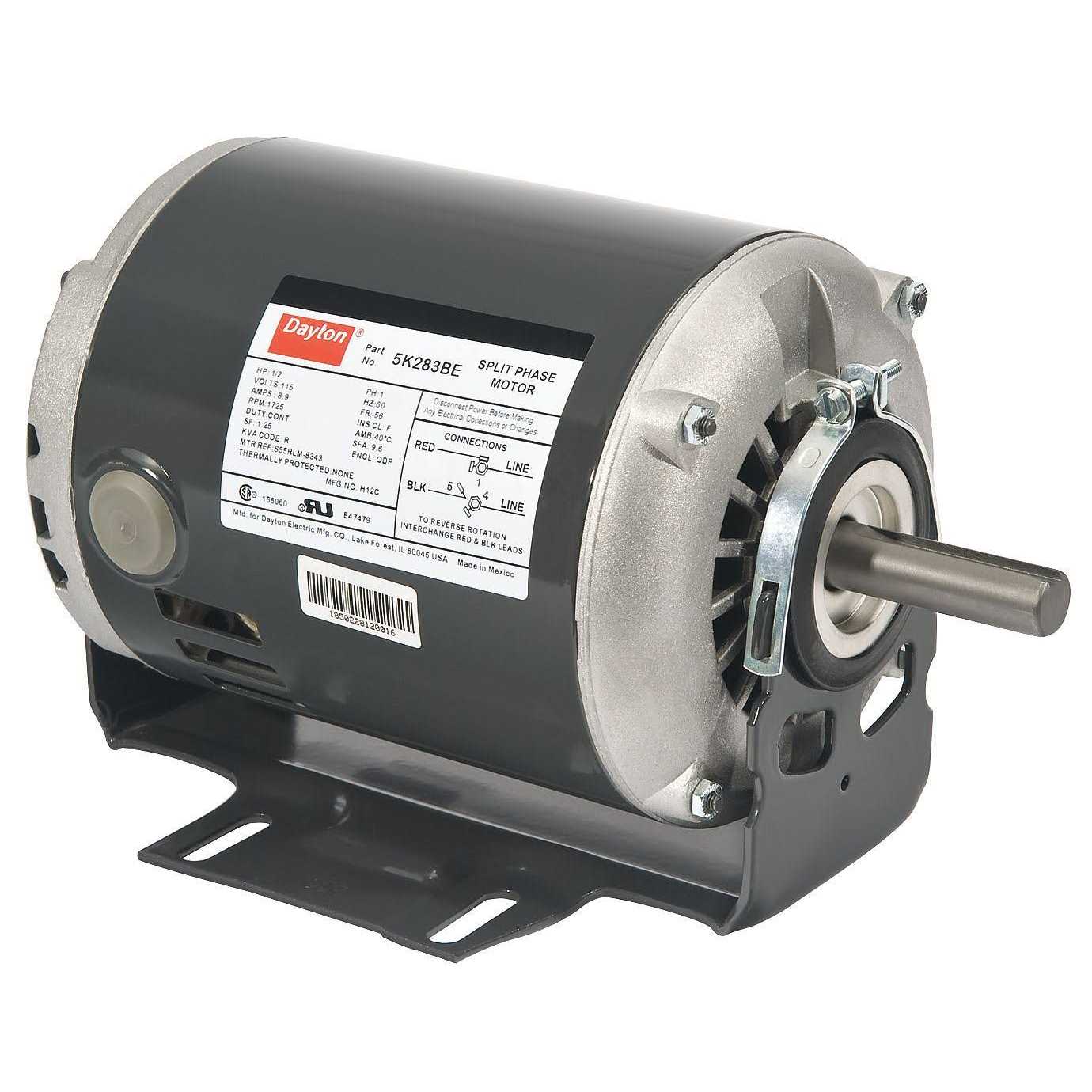 Dayton 1 1/2 HP General Purpose Motor 6K826 - Inhomebuy