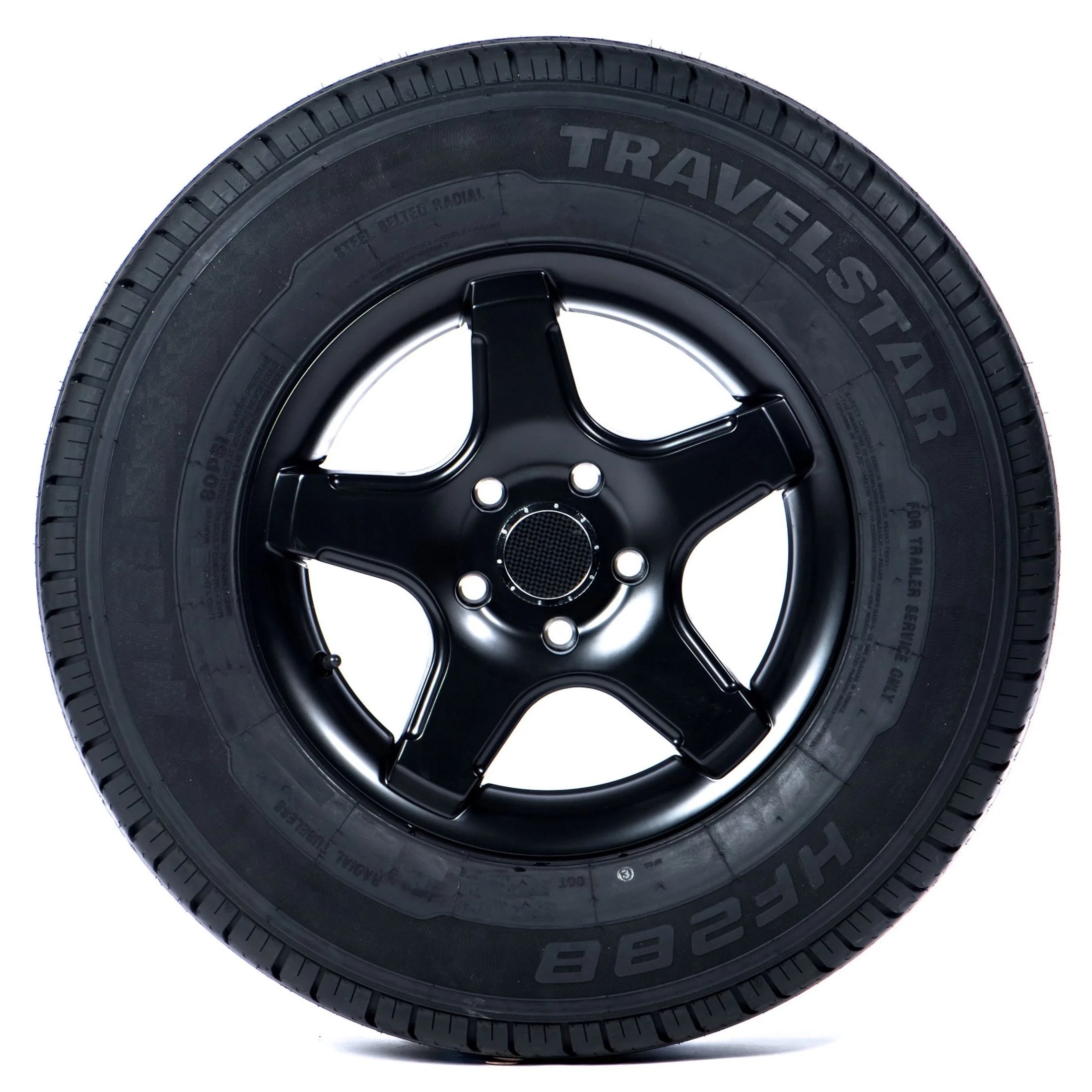 Travelstar HF288 ST205/75R14 105/101M D Radial Trailer Tire - ST 205/75/14 (Tire Only) - Inhomebuy
