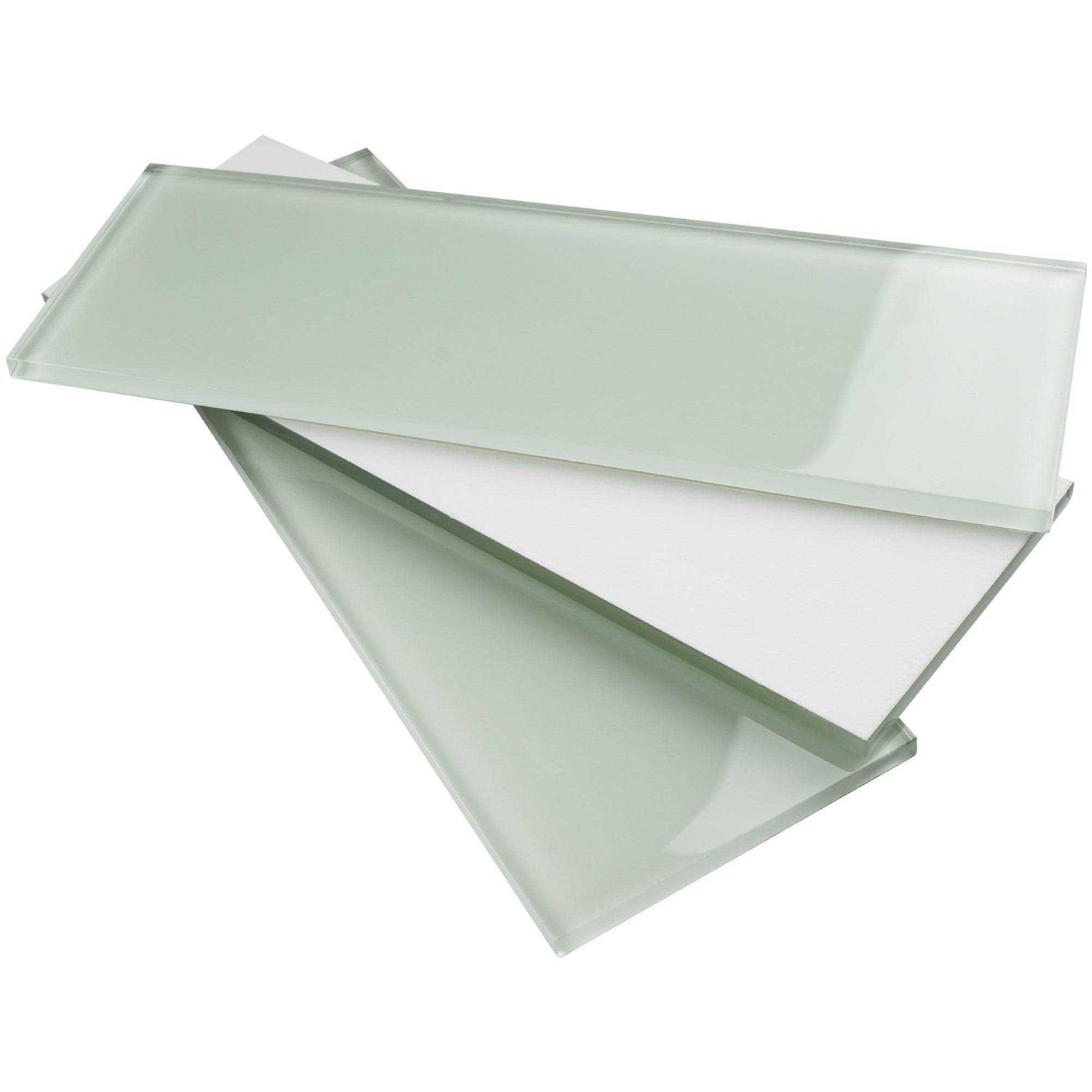 Crystile 4 x 12 Glass Mosaic Subway Tile Supreme Tile - Inhomebuy