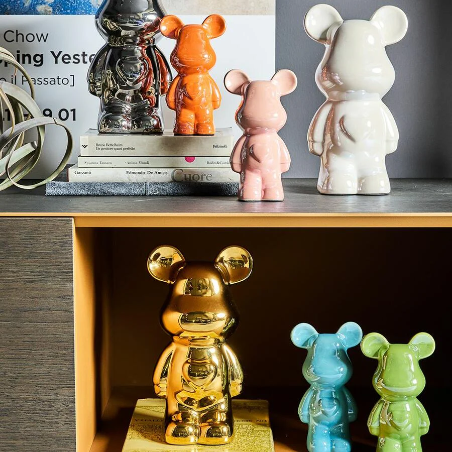 Azzurro Blue Bear Decor 18 h - Inhomebuy