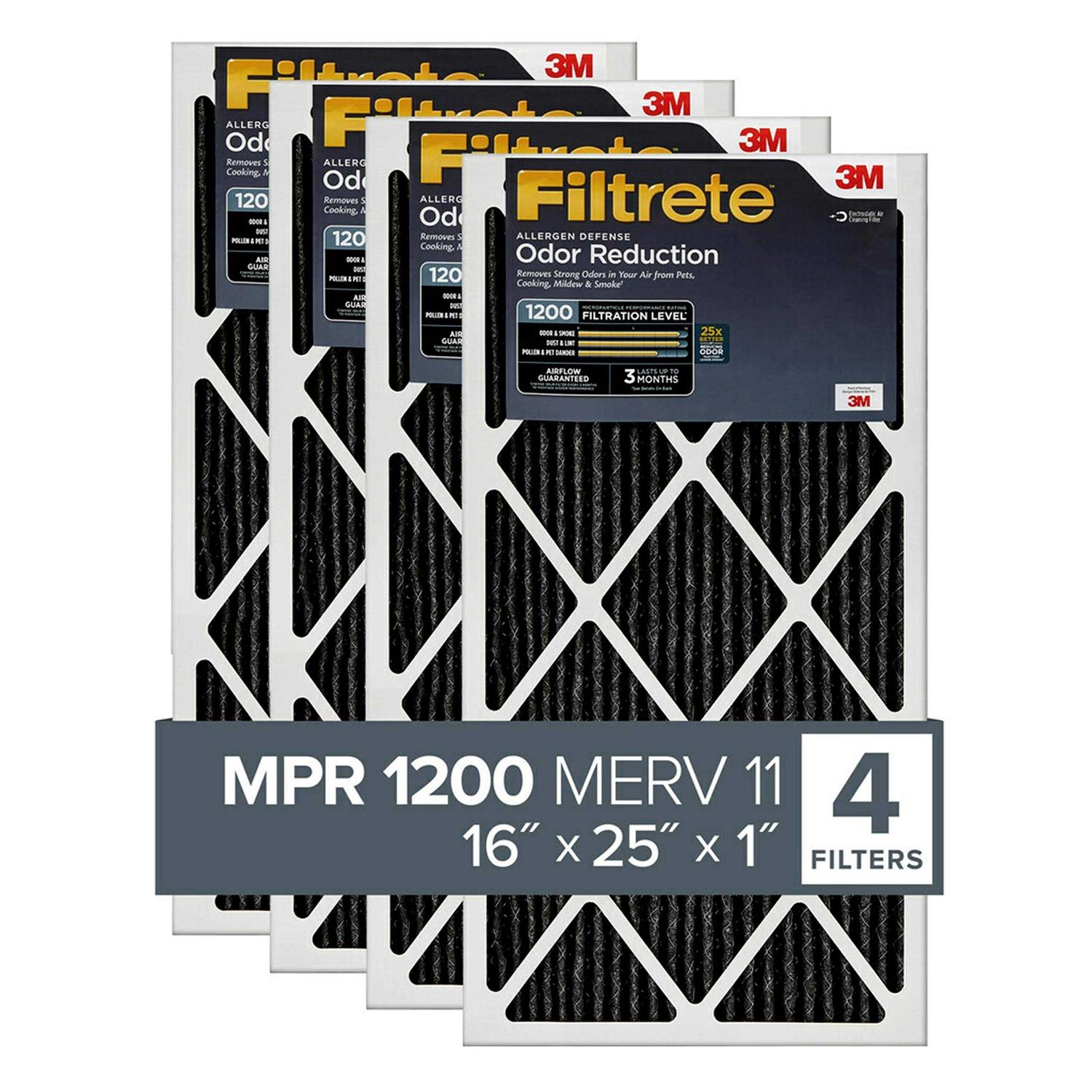 Filtrete Healthy Living Advanced Allergen Reduction HVAC Furnace Air Filter - Inhomebuy