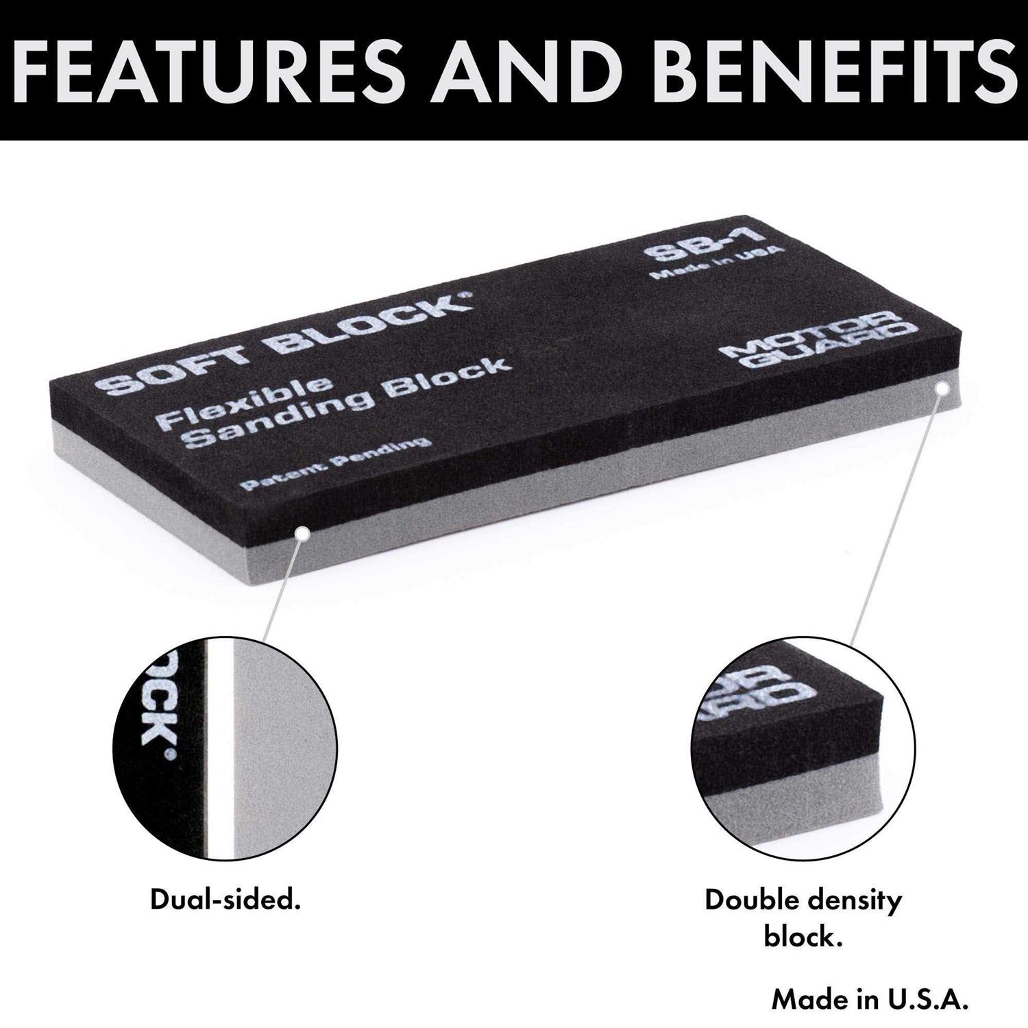 Motor Guard Sanding Block Assortment AP-3 - Inhomebuy