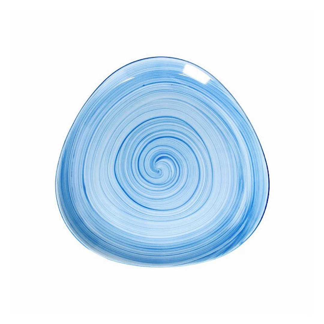 Trilogy Giotto Round Platter 31x31cm Blue - Inhomebuy