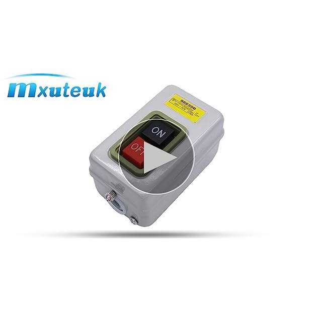 mxuteuk 2pcs 22mm 2 NC Red Mushroom Emergency Stop Push Button Switch AC 660V 10A - Inhomebuy