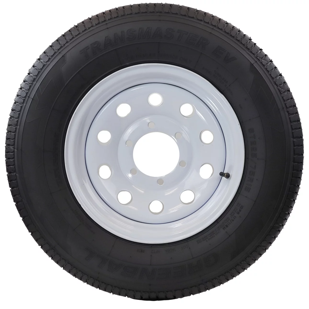 Greenball Transmaster EV ST225/75R15 10PR Hi-Speed Special Trailer Radial Tire (Tire Only) - Inhomebuy