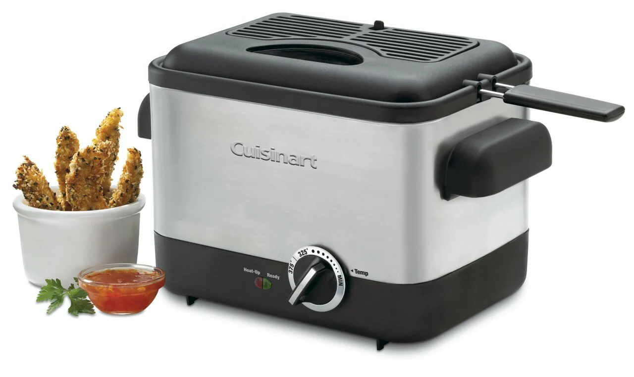 Cuisinart Compact Deep Fryer |CDF100C| 1,000W, 1.1L - Inhomebuy