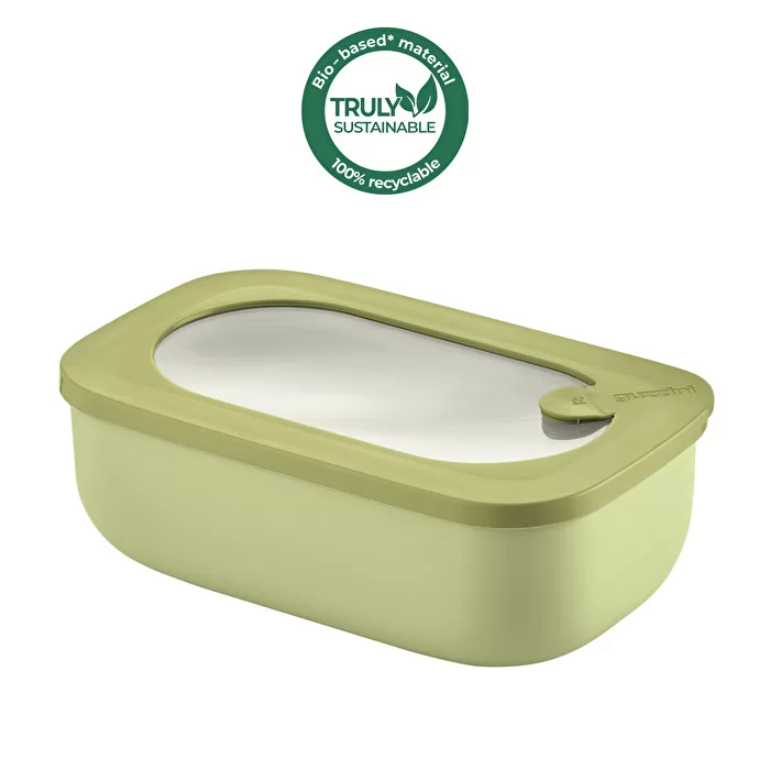 Storage & More Rectangular Container 900CC Avocado Green - Inhomebuy