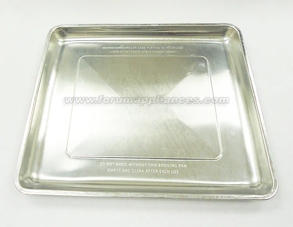 Baking Plate / Broil Pan (aluminum) for AS-40, AS-50, AS-100, EO-1200, XU-10 - Inhomebuy