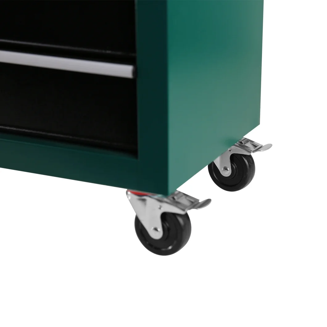 5 Drawers Rolling Tool Chest with Wheels, Portable Rolling Tool Box on Wheels, Tool Cabinet Organizer for Garage, Workshop, Home Crafts Use, Blue - Inhomebuy