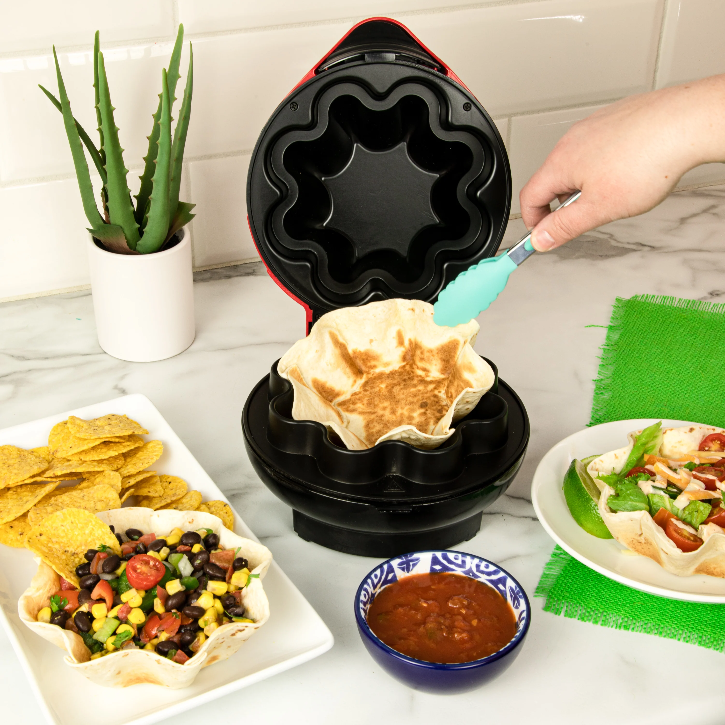 Taco Tuesday Baked Tortilla Bowl Maker - Inhomebuy