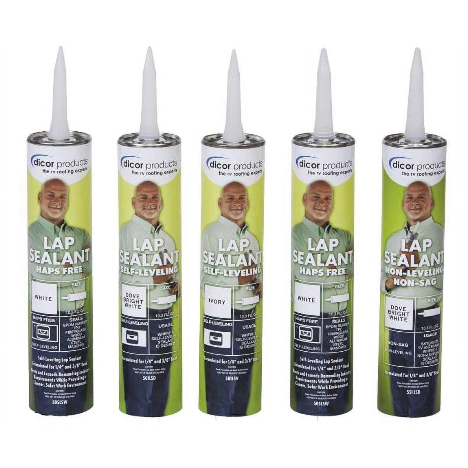 Dicor 501LSW-25 Self-Leveling Lap Sealant - Inhomebuy