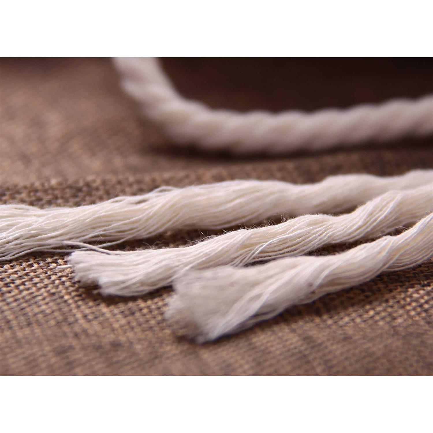 Xkdous Macrame Cord Cotton Macrame Rope - Inhomebuy