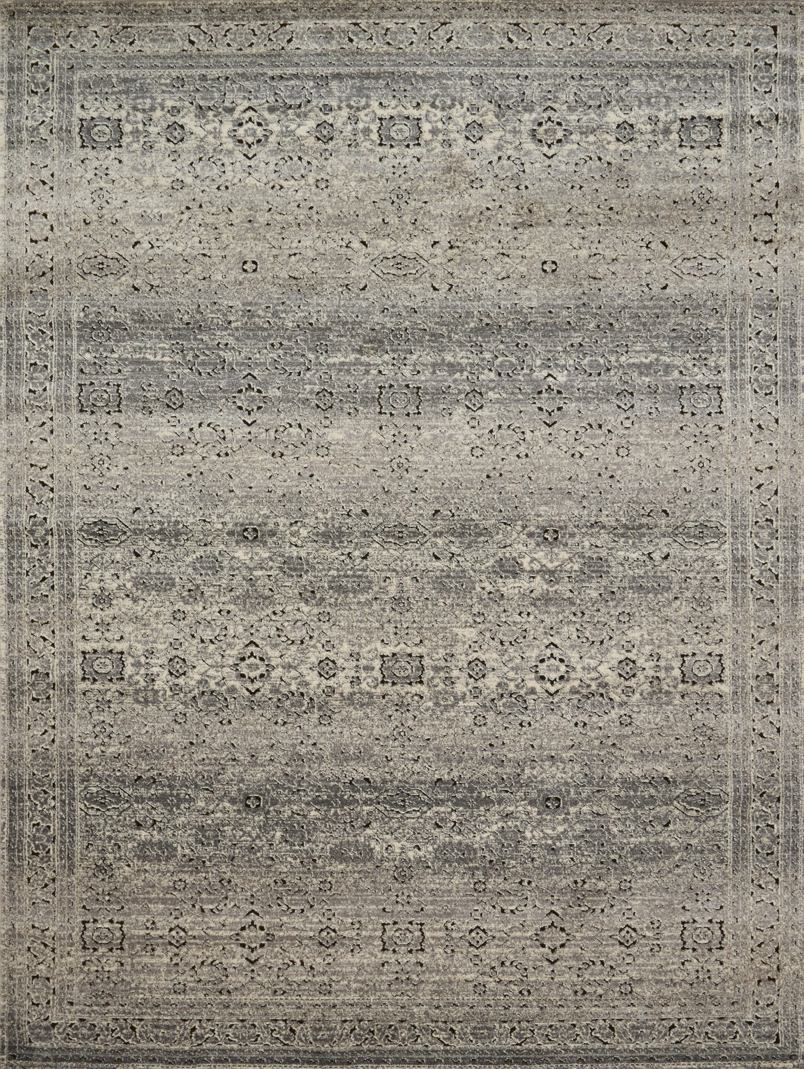 Loloi Rugs Millennium Collection Rug in Grey, Charcoal - 12'0