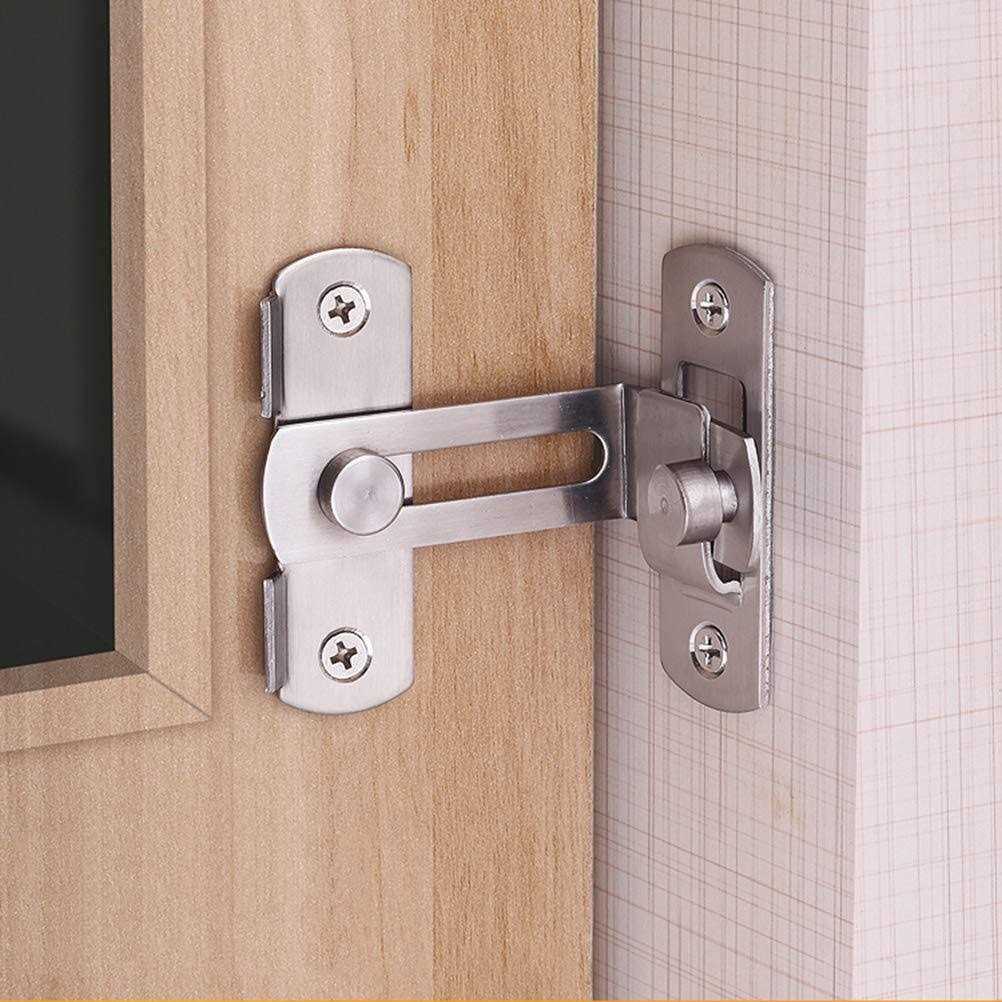 WANLIAN dingchi Sliding Bolt Gate Latch,Stainless Steel Latch Bolt Door Latch Lock - Inhomebuy