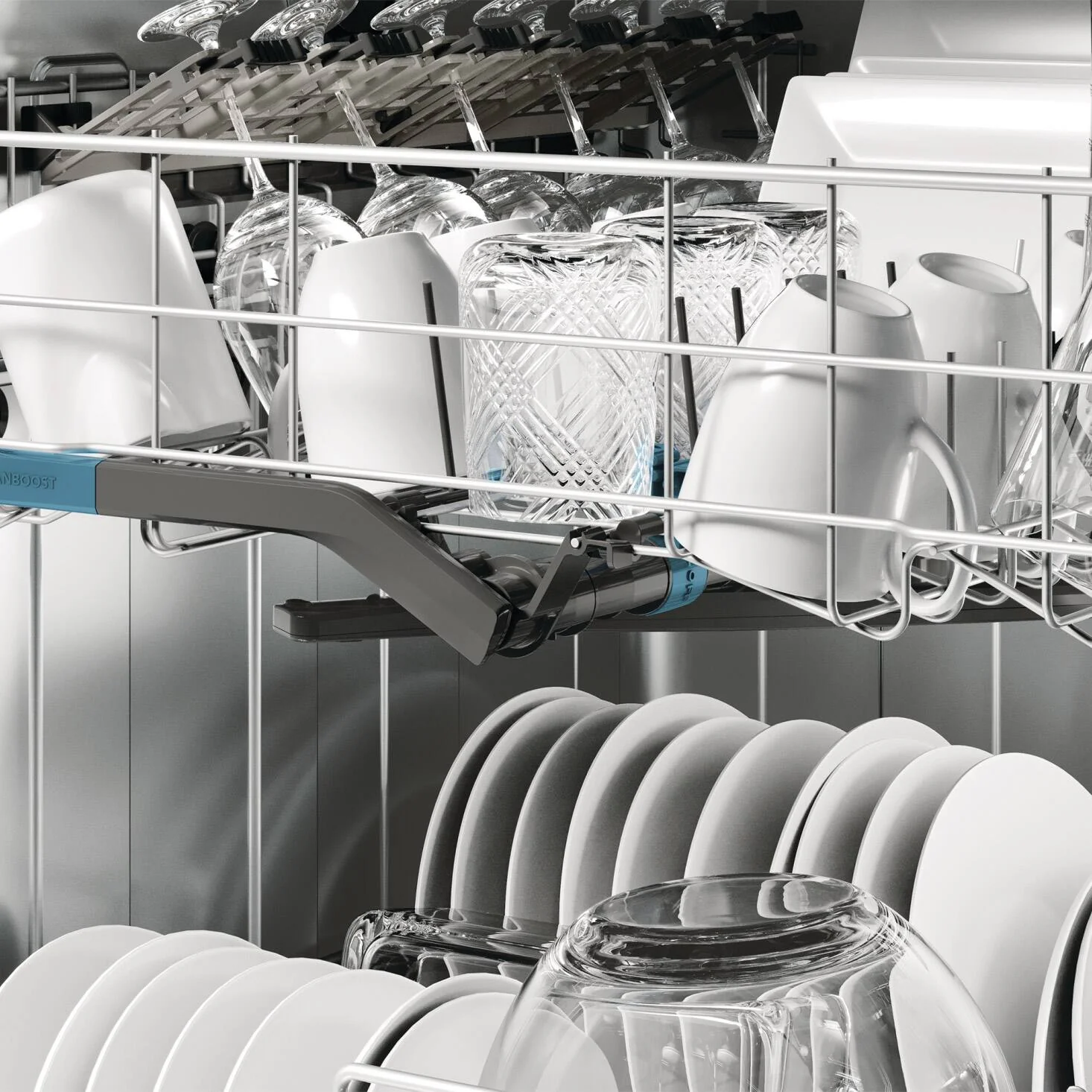 FRIGIDAIRE GALLERY 24 IN. STAINLESS STEEL BUILT-IN DISHWASHER WITH CLEANBOOST TECHNOLOGY - GDSP4715A - Inhomebuy