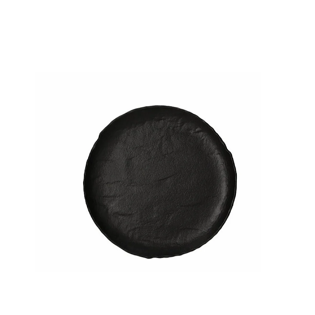 Dessert Plate 21cm Vulcania Black - Inhomebuy