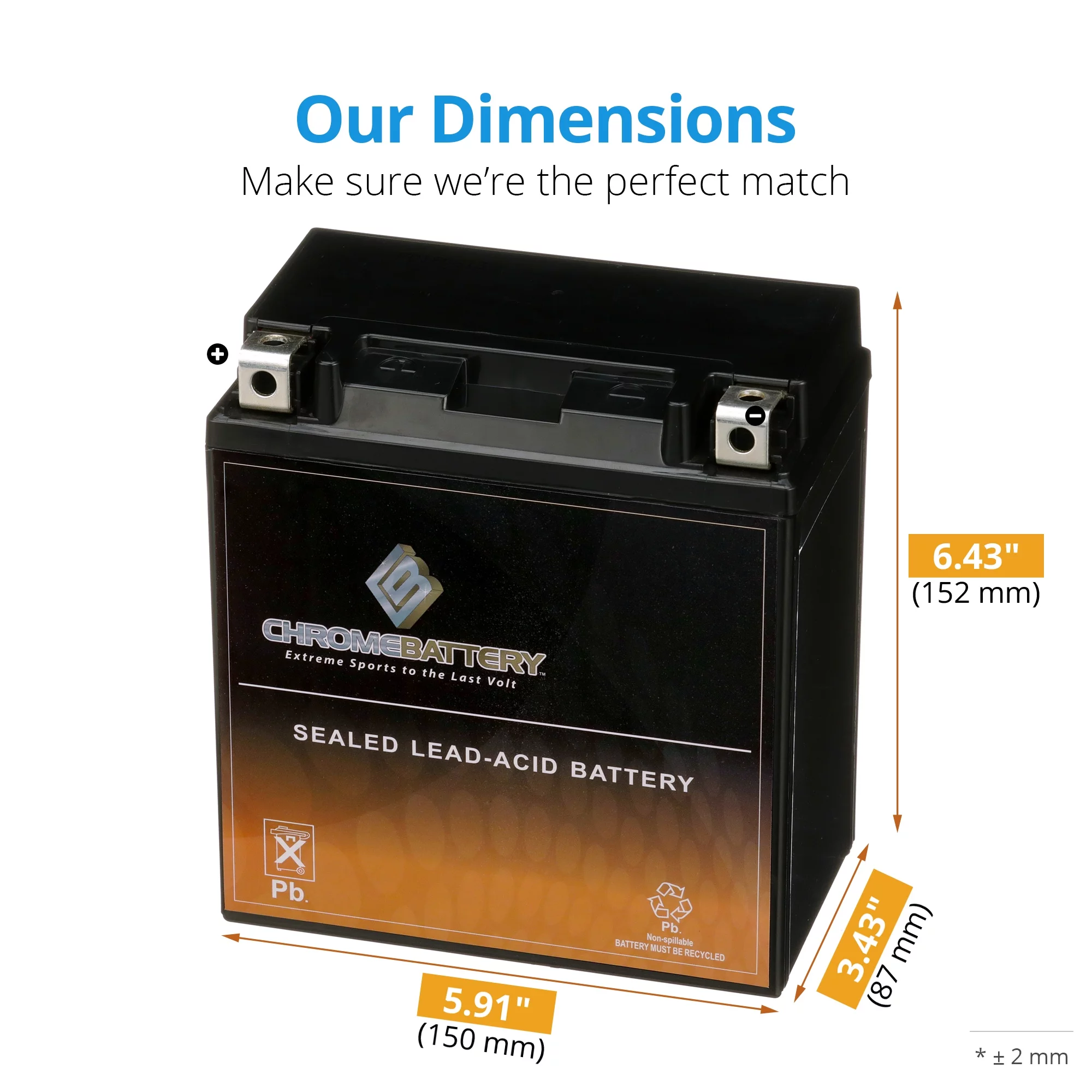 Ytx20Ch-Bs High Performance - Maintenance Free - Sealed Agm Motorcycle Battery - Inhomebuy