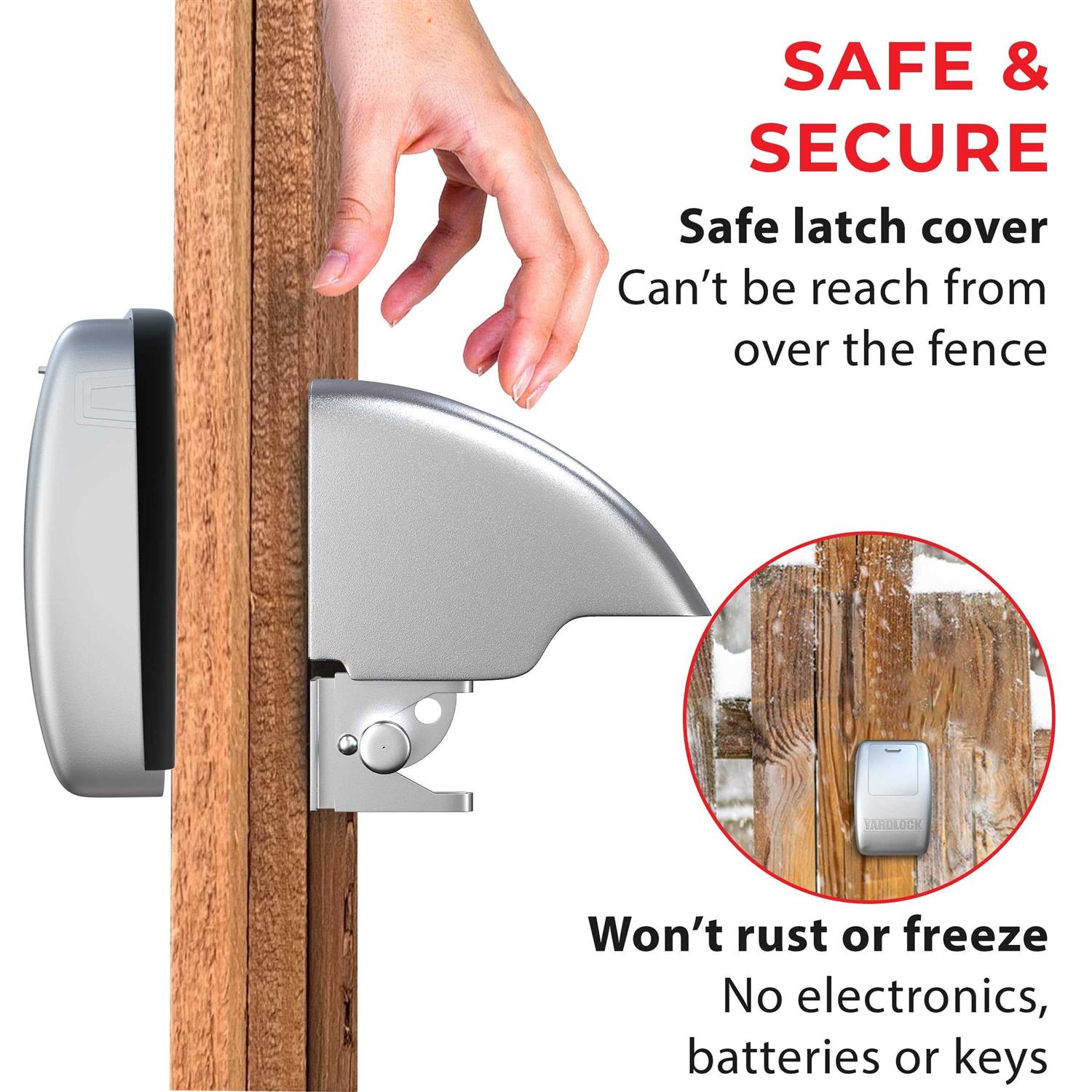 YARDLINK No Dig Fence 3-ft H x 3.5-ft W White Vinyl Fence Panel | 820392S - Inhomebuy