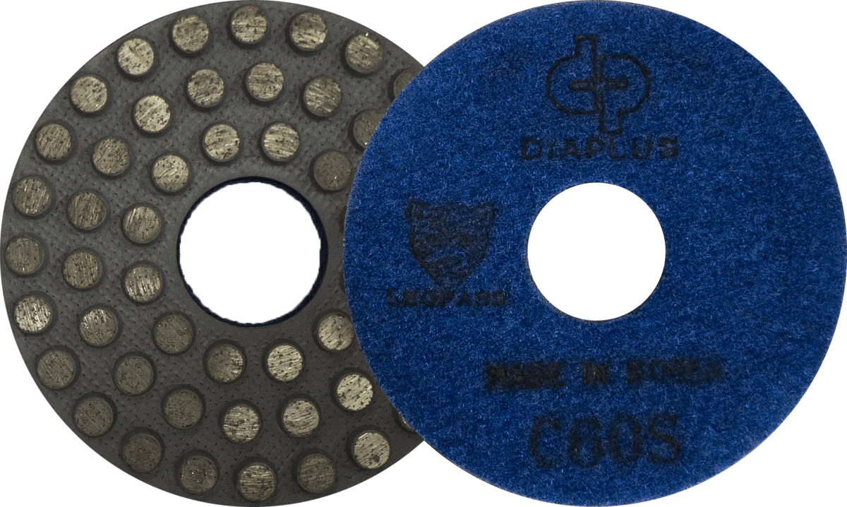 Dia Plus Concrete Metal Dot Grinding Pads - Inhomebuy