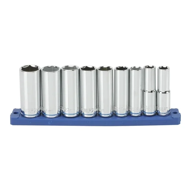 21-PIECE 1/2-INCH DRIVE RATCHET AND DEEP SOCKET SET - Inhomebuy