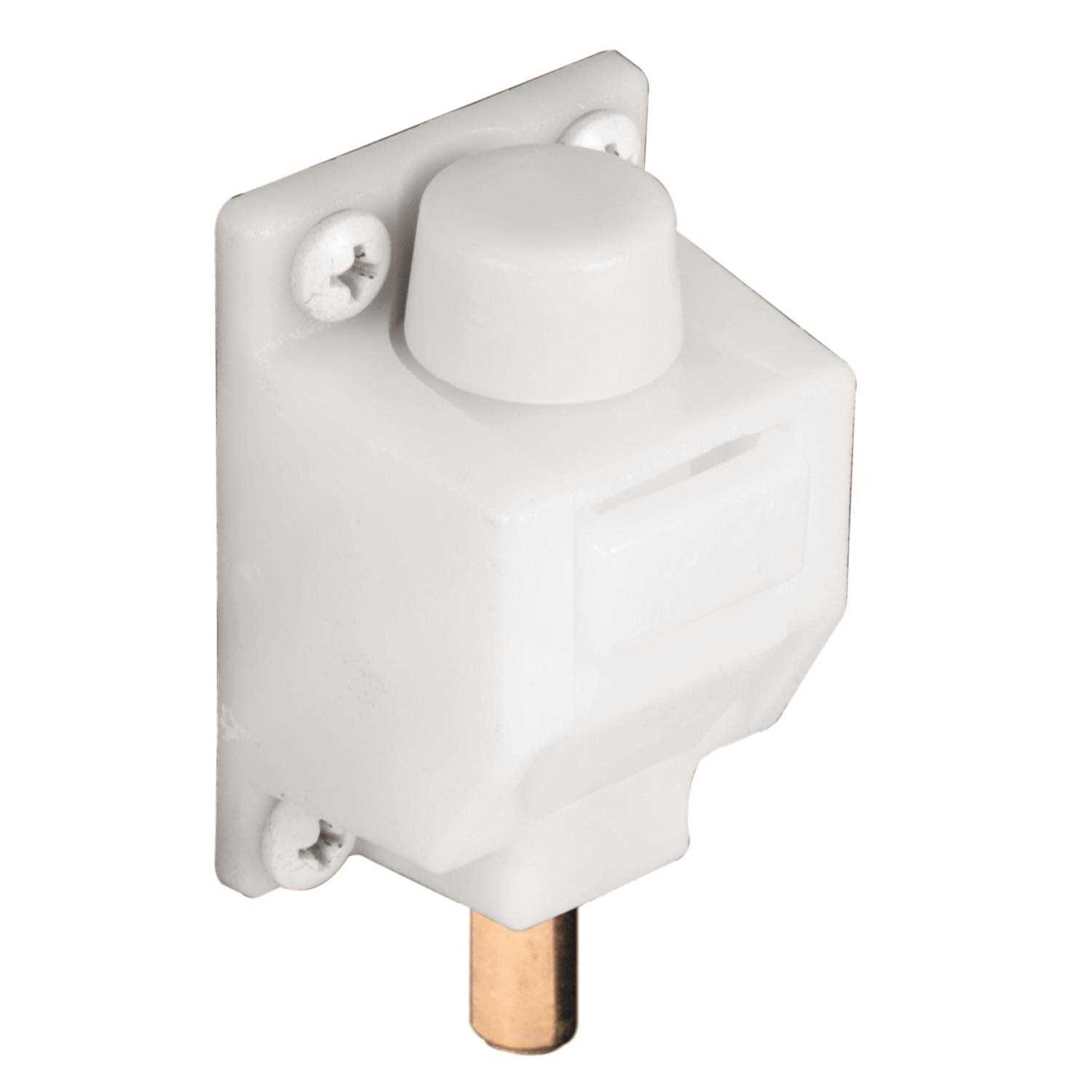 Prime-Line 5-1/2 in. x 2-3/4 in. x 1-3/4 in. Stainless Steel Door Guard U 10546 - Inhomebuy