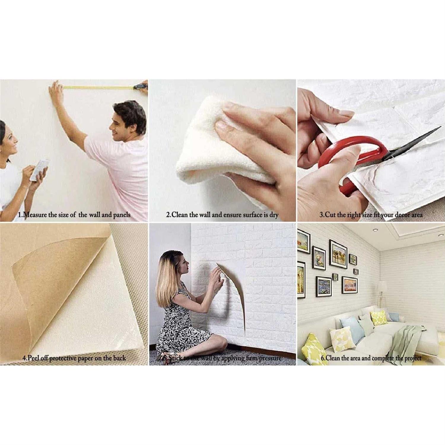 Dundee Deco Falkirk Jura II 1/3 in. 28 in. x 28 in. Peel and Stick - Inhomebuy