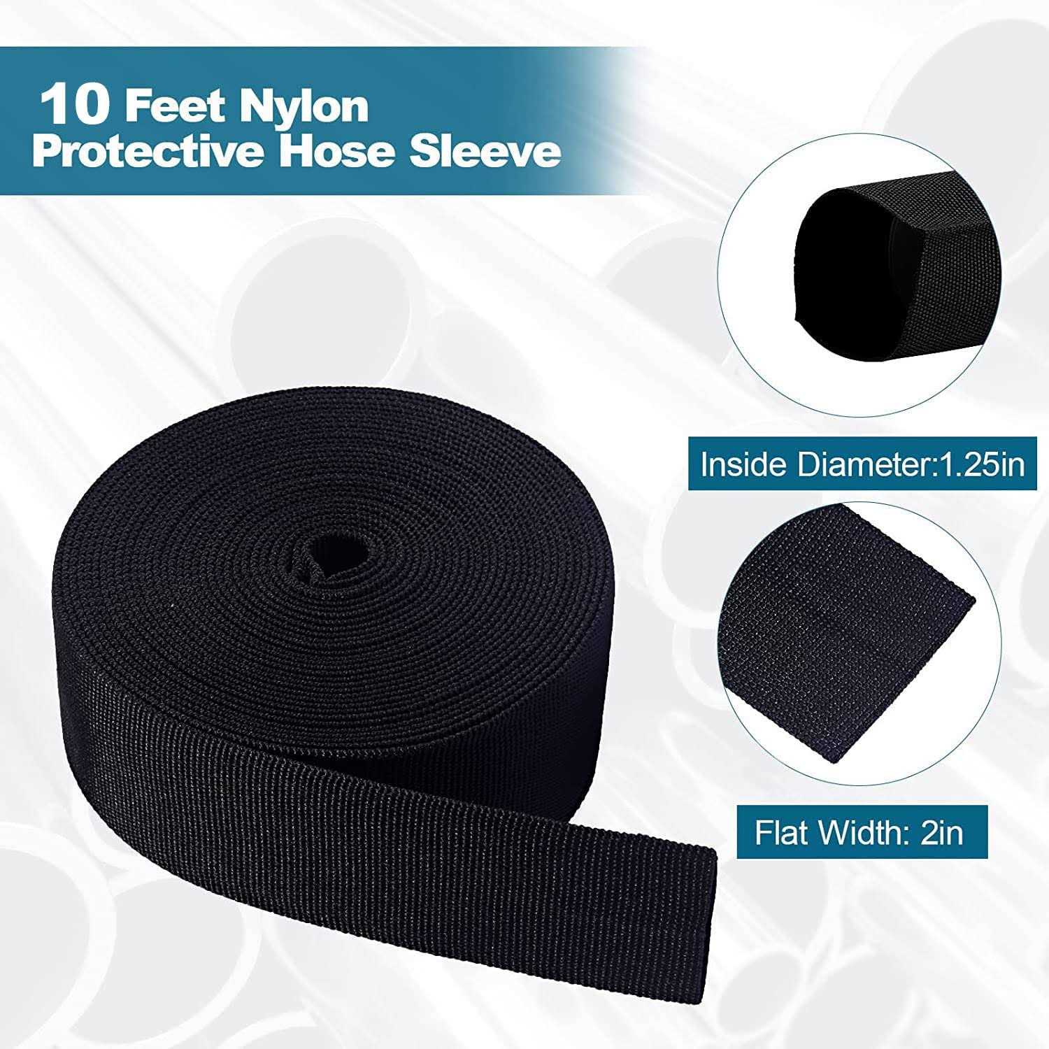 Nylon Protective Hose Sleeve Sheath Cable Cover Welding Tig Torch Hydraulic Hose - Inhomebuy