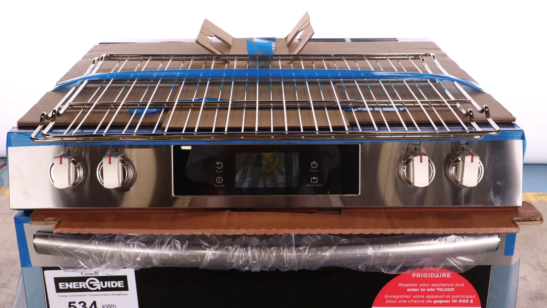 Frigidaire Gallery 30'' Front Control Electric Range with Total Convection - GCFE306CBF - Inhomebuy