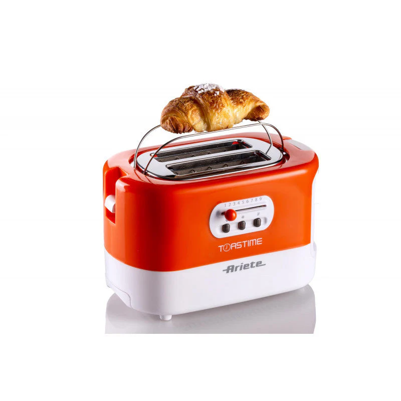Toaster With Tongs For 2 Slices 700W Grey - Inhomebuy