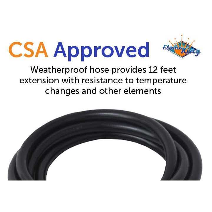 Flame King 11-lb Squatty Propane Tank Cylinder - Inhomebuy