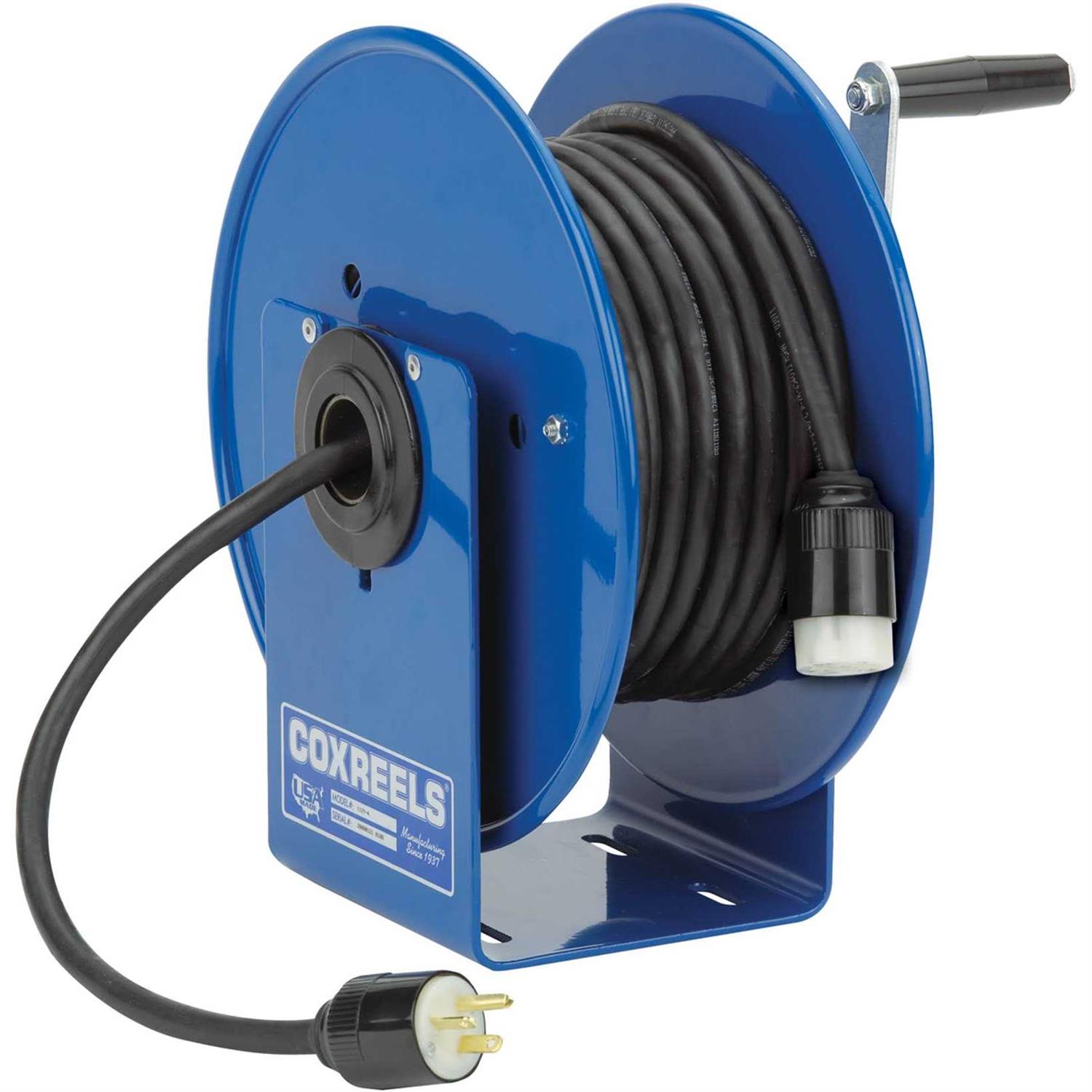 Coxreels 112WL-1-100 Twin-Line Hand Crank 100 ft. Welding Hose Reel - Inhomebuy