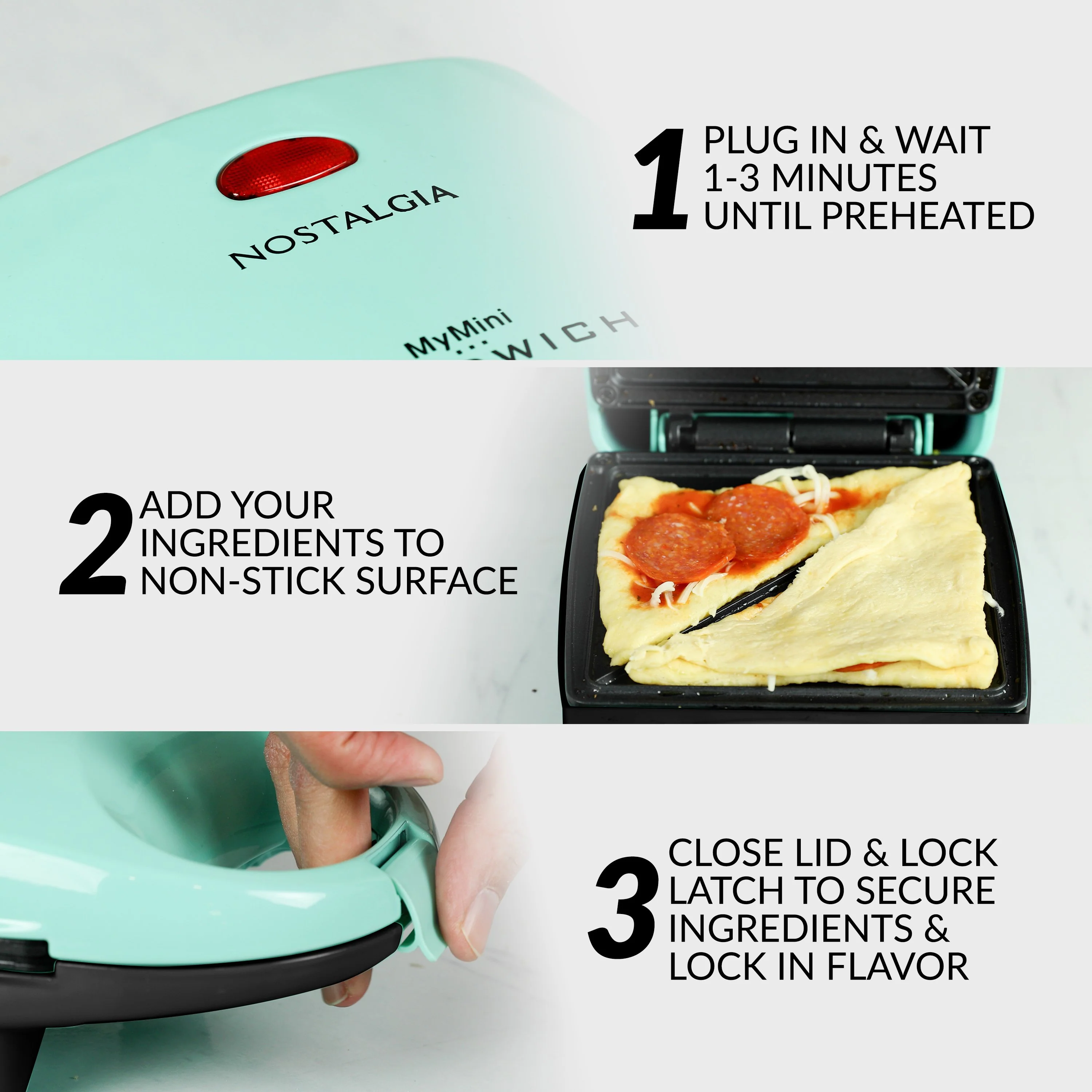 MyMini Personal Sandwich Maker - Inhomebuy