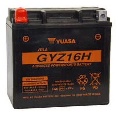 Yuasa Gyz16h Factory Activated, Maintenance Free - Inhomebuy