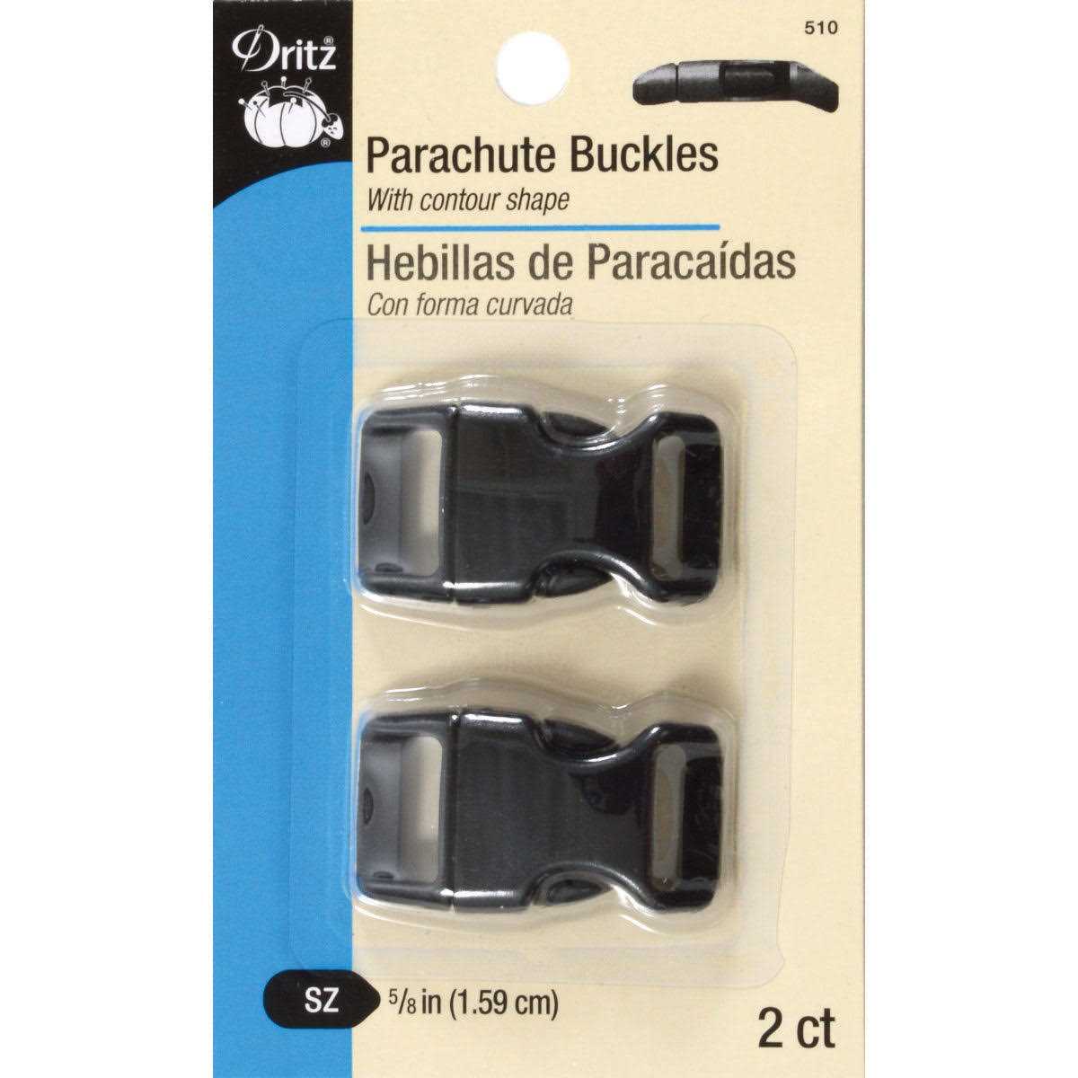 Dritz 2 Parachute Buckle - Inhomebuy