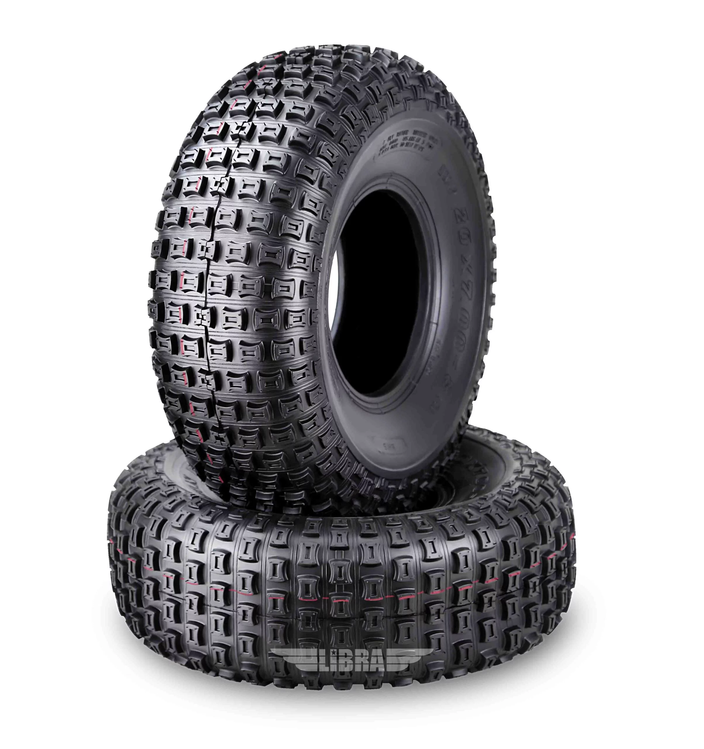 Set of 2 UTV ATV tires 20x7-8 20x7x8 4PR - Inhomebuy