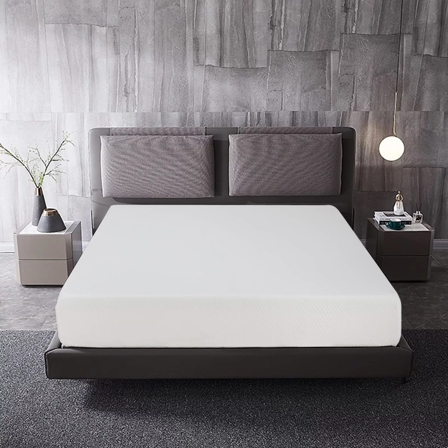 YRLLENSDAN 6 Inch Gel Memory Foam Mattress Medium Firm Mattresses Bed-in-a-Box, Twin - Inhomebuy