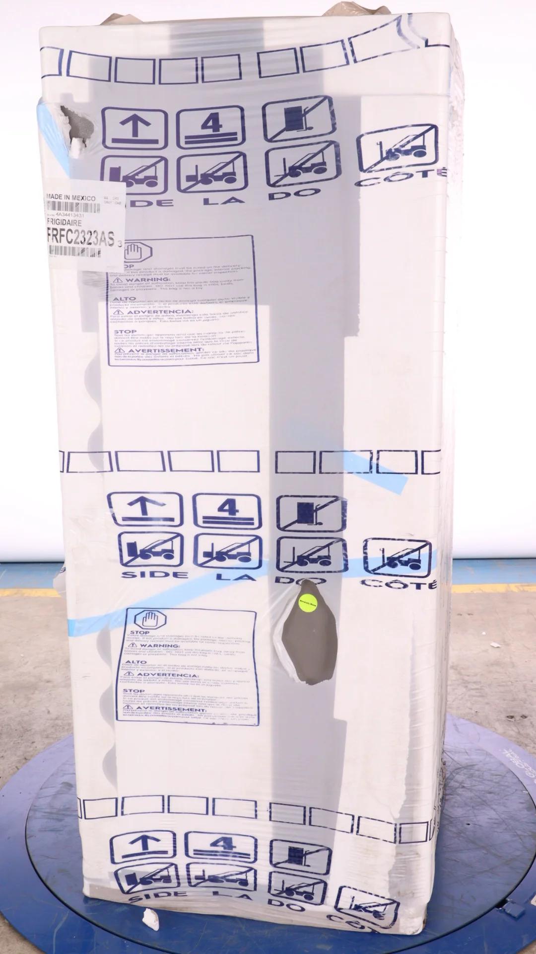 FRIGIDAIRE 36 IN. 22.6 CU FT. STAINLESS STEEL COUNTER-DEPTH FRENCH DOOR REFRIGERATOR - FRFC2323AS - Inhomebuy