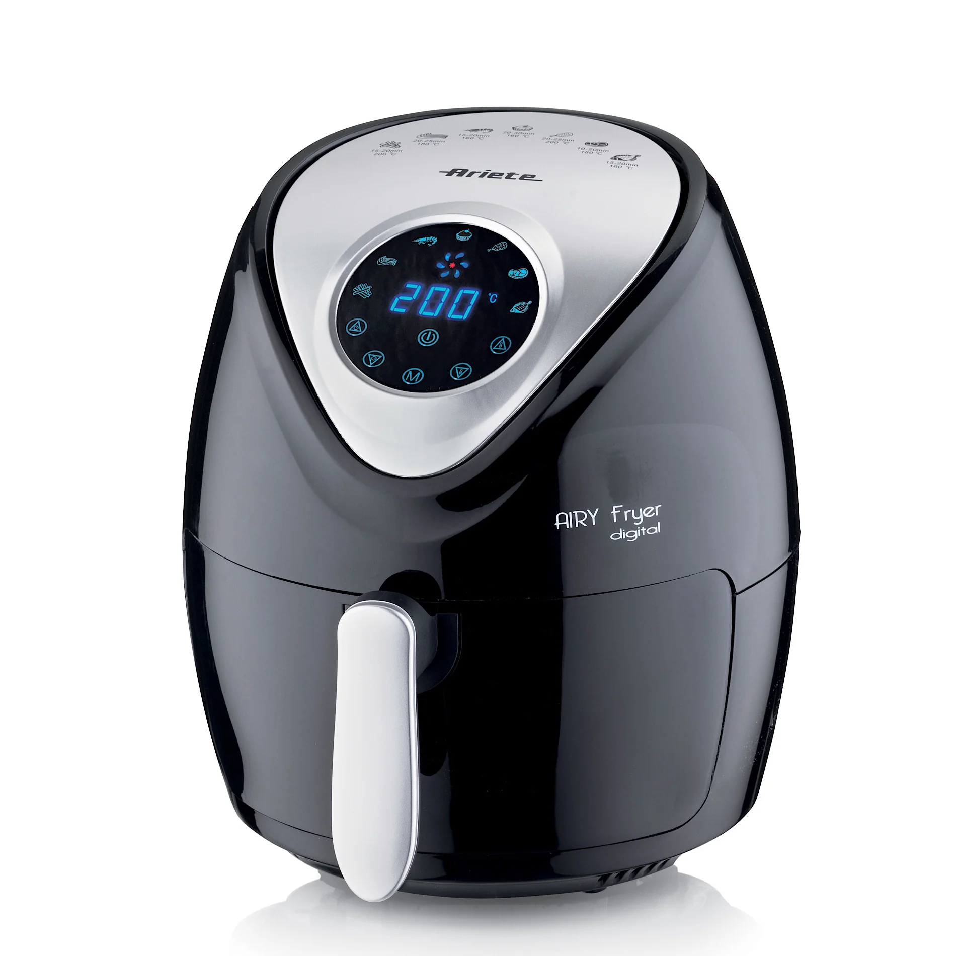 Air Fryer Digital 3.2L 1300W Black - Inhomebuy