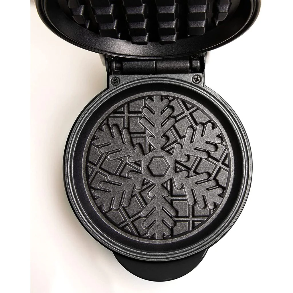 MyMini Personal Electric Snowflake Waffle Maker - Inhomebuy