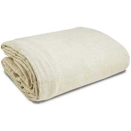 Zuperia Canvas Drop Cloth of 2 Pure Cotton Painters Drop Cloth - Inhomebuy