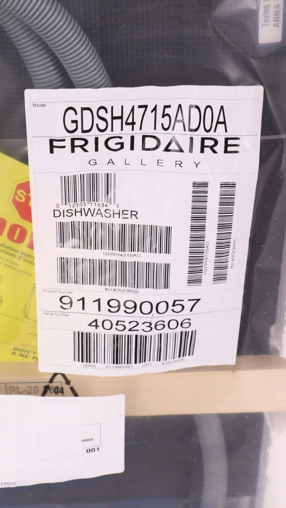 FRIGIDAIRE GALLERY 24 IN. STAINLESS STEEL BUILT-IN DISHWASHER WITH CLEANBOOST TECHNOLOGY - GDSP4715A - Inhomebuy