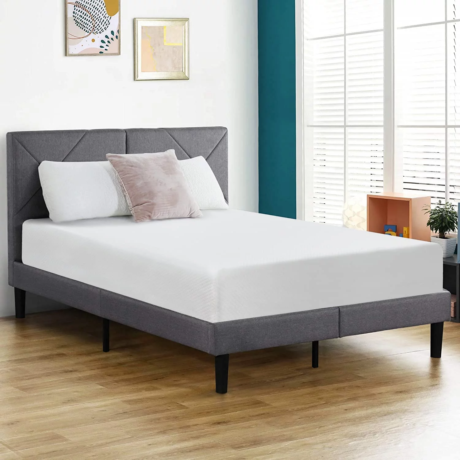 YRLLENSDAN 6 Inch Gel Memory Foam Mattress Medium Firm Mattresses Bed-in-a-Box, Twin - Inhomebuy